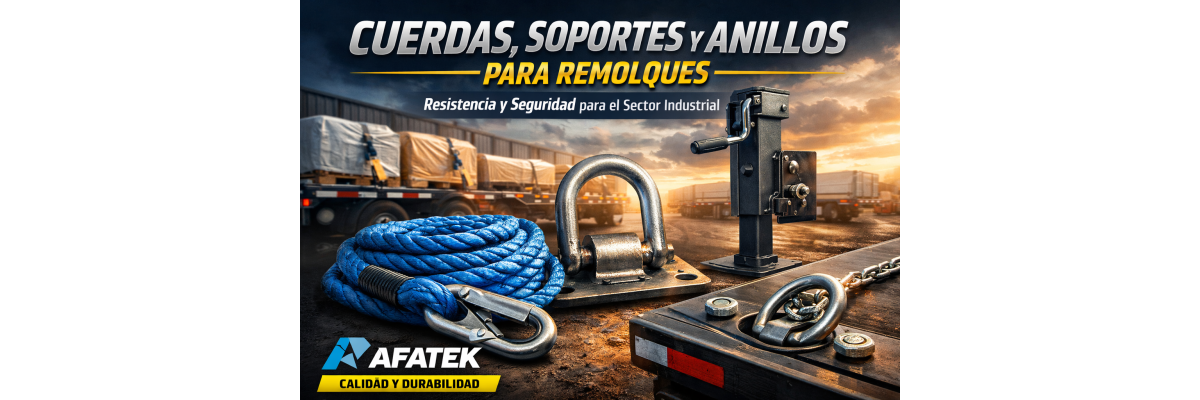 Cuerdas, Soportes y Anillos para Remolques Industriales en México: Seguridad, Resistencia y Eficiencia para el Sector B2B - Cuerdas, Soportes y Anillos para Remolques | Soluciones B2B en México – Afatek