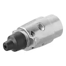 Conector de metal de 7 pines con conexión por tornillo