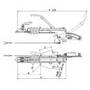 Conexión KNOTT AE V 1300-2000kg KF 20 A / GF arriba / abajo LM: E 100/120, D 200 sin SK