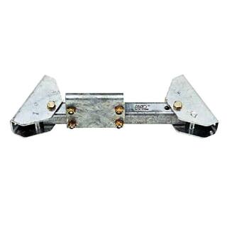 Desplazamiento de rueda jockey para conexiones de tracción V - 3500 kg Longitud: 390/410 mm