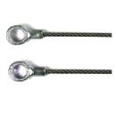 BPW Cables Bowden dispositivos de inercia de altura regulable, pieza intermedia, HL 875 mm / GL 1200 mm, ZAV 1.6-1, ZAV 2.0-1