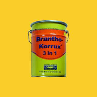 Brantho Korrux "3 en 1" 5 litros amarillo dorado RAL 1004