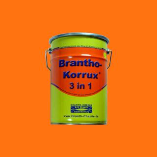Brantho Korrux "3 en 1" 5 litros naranja intenso RAL 2011