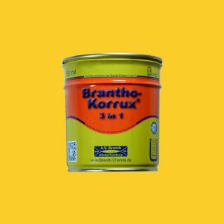 Brantho Korrux "3 en 1" Lata de 0,75 litros amarillo dorado RAL 1004