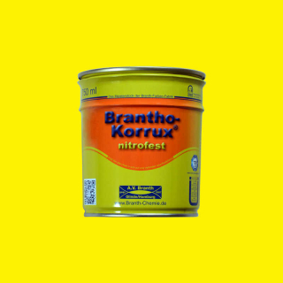 Brantho Korrux "nitrofest" 0,75 litros lata de colza amarillo RAL 1021