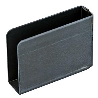 Bolsillo final cerrado, acero Al 110 x An 50 x interior 26 mm