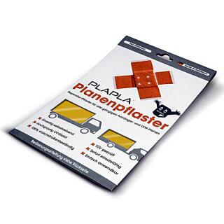 Parche de lona autoadhesiva 0,20 x 0,30 m amarillo RAL 1003