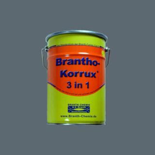 Brantho Korrux "3 en 1" 5 litros azul grisáceo RAL 7031