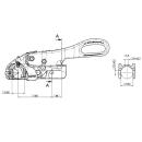 Acoplamiento de seguridad Winterhoff WS 3000 taladro 14/14 barra de tiro Ø 50