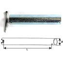Tubo de eje Ø 20 x L 92 mm