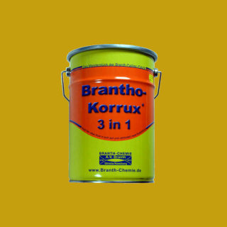 Brantho Korrux "3 en 1" 5 litros de amarillo komatsu