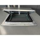 Trampilla de aire de techo 265 x 215 mm, plateado galvanizado, acero