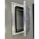 Trampilla de aire de techo 265 x 215 mm, plateado galvanizado, acero