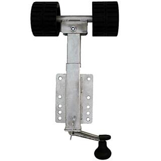 Soporte fijo tubo cuadrado regulable 40 x 40 mm