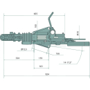 Dispositivo de inercia Bradley tipo HU3 HE 1650-2750 kg