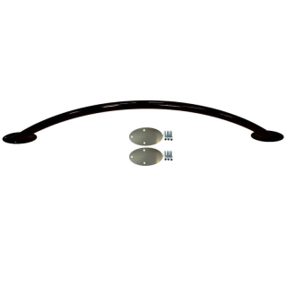 Soporte manta para caballos 1500 mm cpl. negro