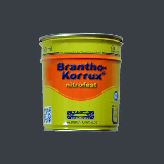 Brantho Korrux "nitrofest" lata de 0,75 litros gris antracita RAL 7016