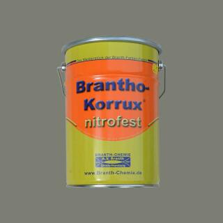 Brantho Korrux "nitrofest" recipiente de 5 litros gris hormigón RAL 7023
