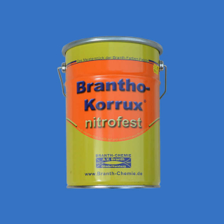 Brantho Korrux "nitrofest" Envase de 5 litros azul claro RAL 5012